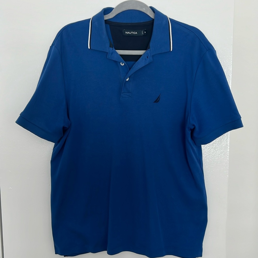 Blue Nautica Men’s Polo